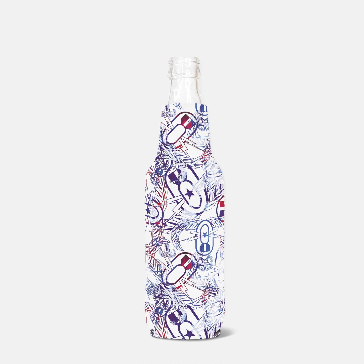 Print On Demand - Bottle Wrap - "It's 5 o'clock Somewhere" (Red, White, & BOOM!)