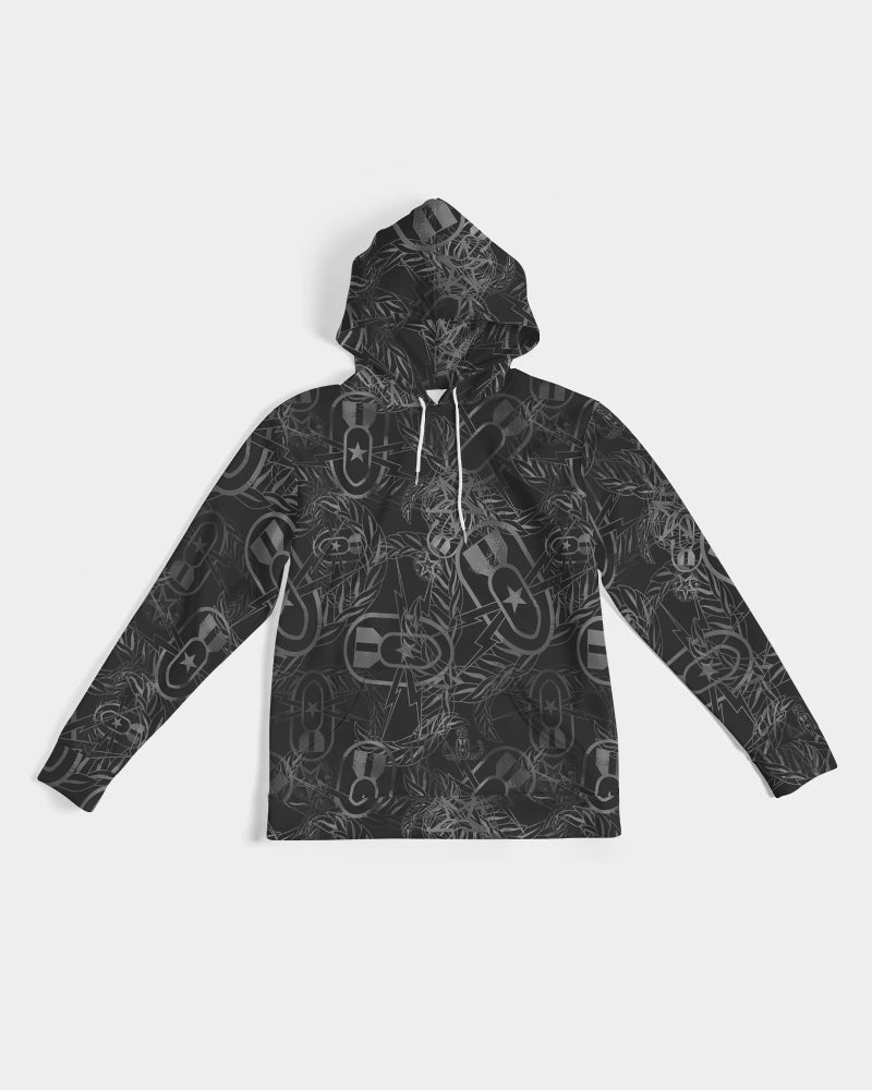 Hoodie - "It's 5 o'clock Somewhere" (Grey on Black)