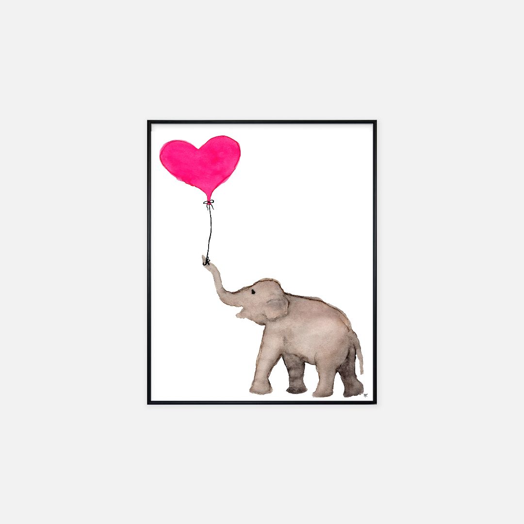 Print (16" x 20") - "Pure Joy" (Pink)