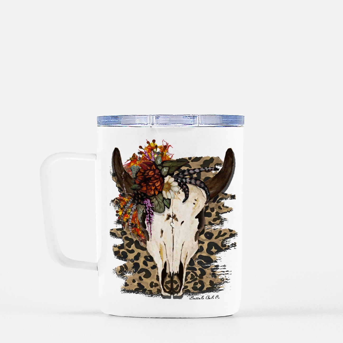 Travel Mug - "Gypsy Skull"