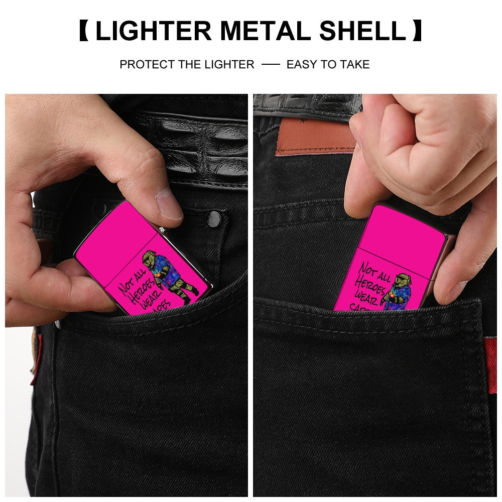 Lighter Casing -"Not All Heroes Wear Capes"