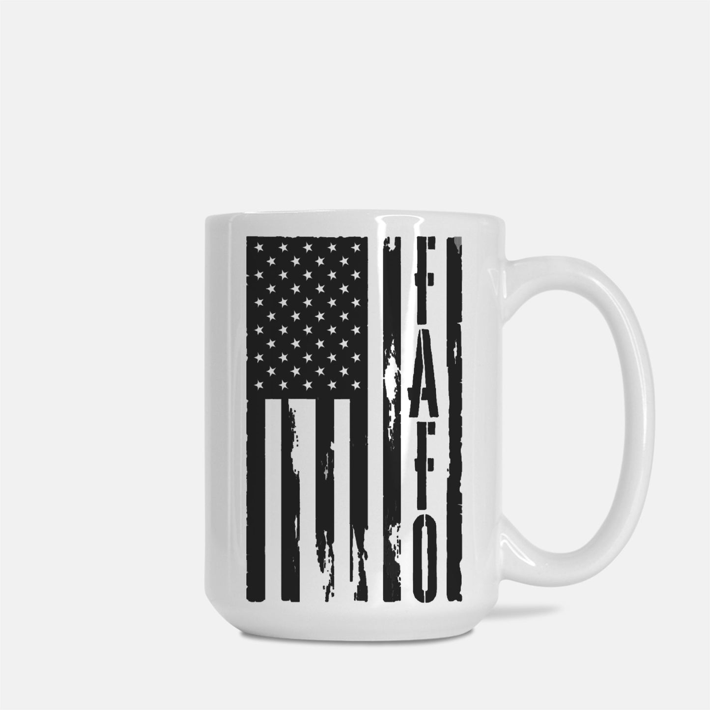 Mug - "FAFO American Flag" (Vertical)
