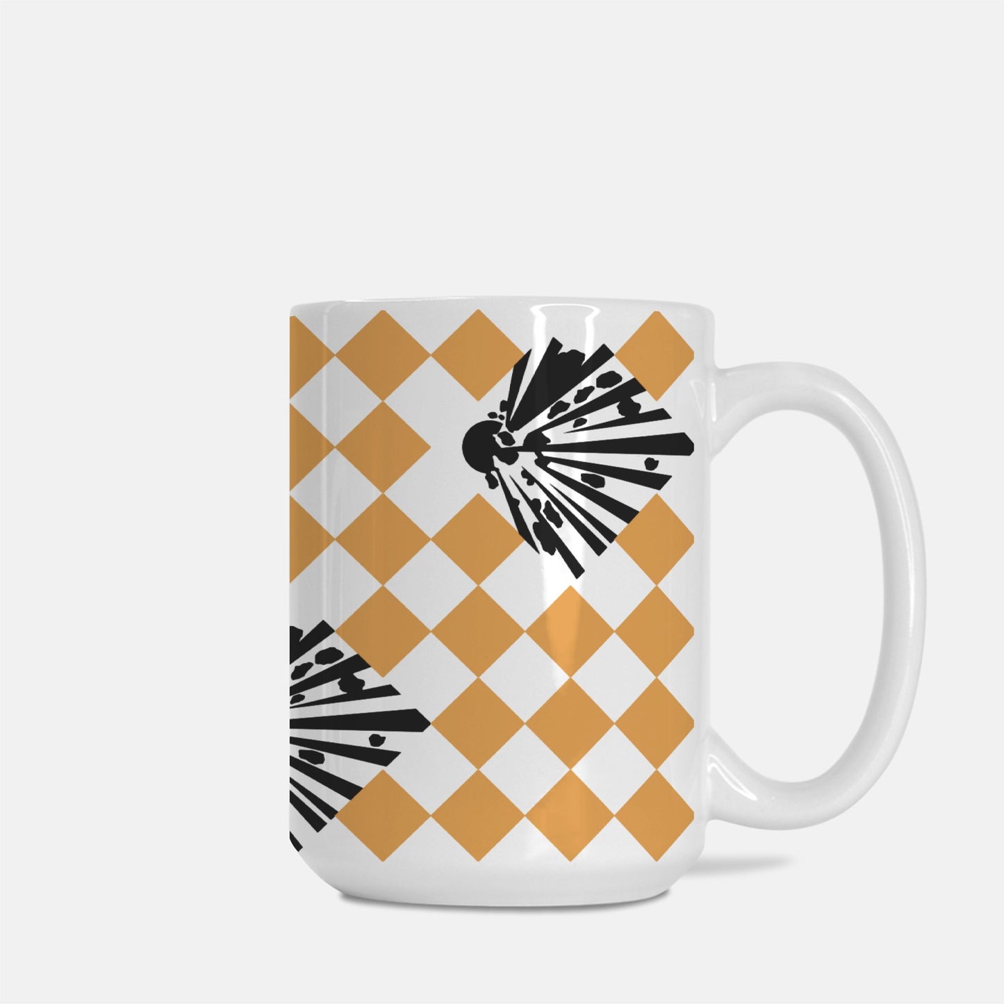 Mug - "High Explosives Placard Harlequin"