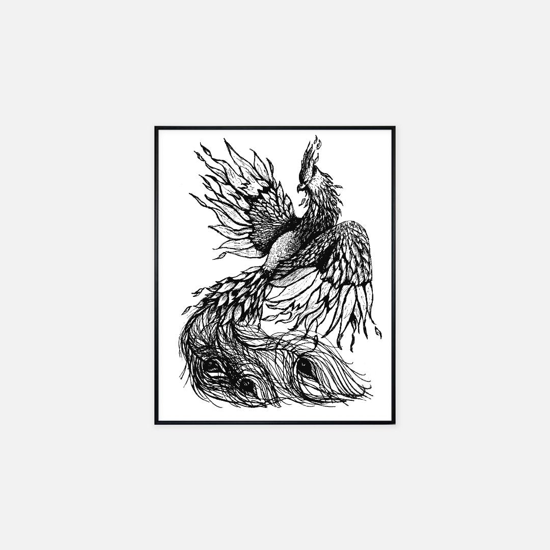 Print (16" x 20") - "Phoenix"