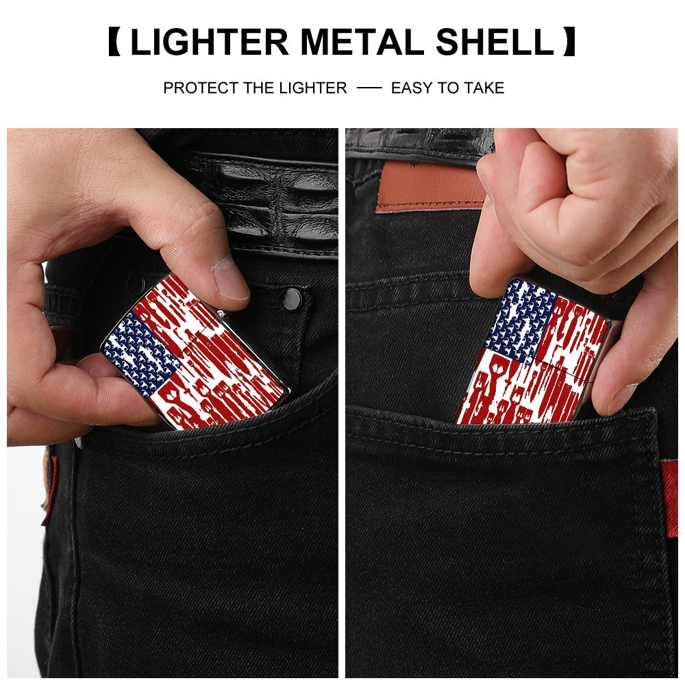 Lighter Casing - "EOD Bomb Flag"
