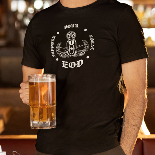 Soft T-shirt - "Support Your Local EOD"