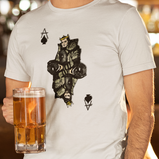 Soft T-shirt - "Ace in the Hole!" (King)