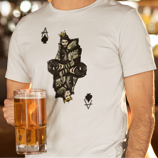 Soft T-shirt - "Ace in the Hole!!!" (Queen)