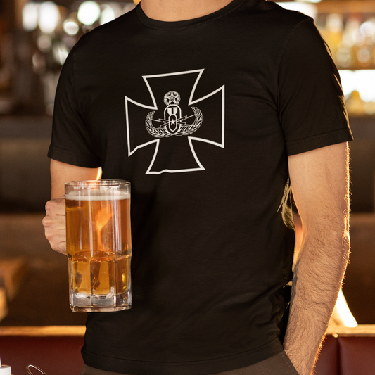 Soft T-shirt - "EODMC Iron Cross"