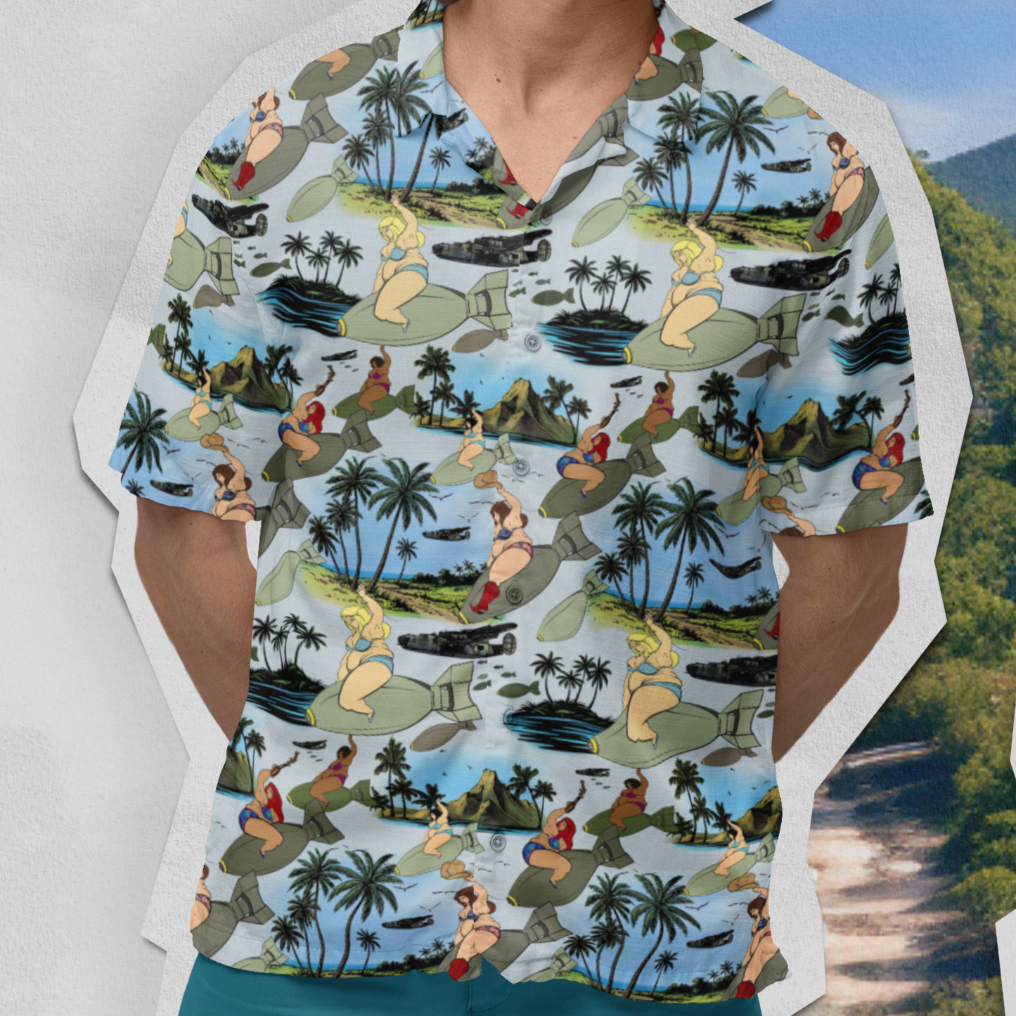 Hawaiian Shirt - "Big Boomer Babe Bombshells" (PRE-ORDER)