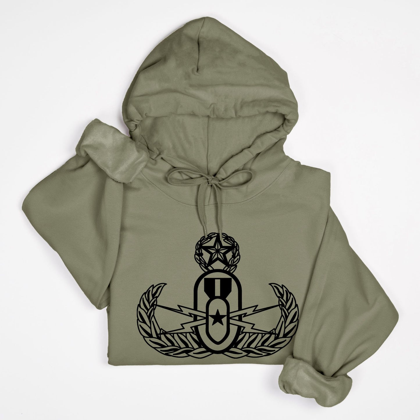 Hoodie - "EOD Master Badge" (Olive)