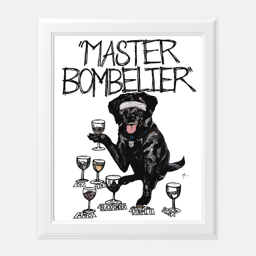 Print (8" x 10") - "Master Bombelier"
