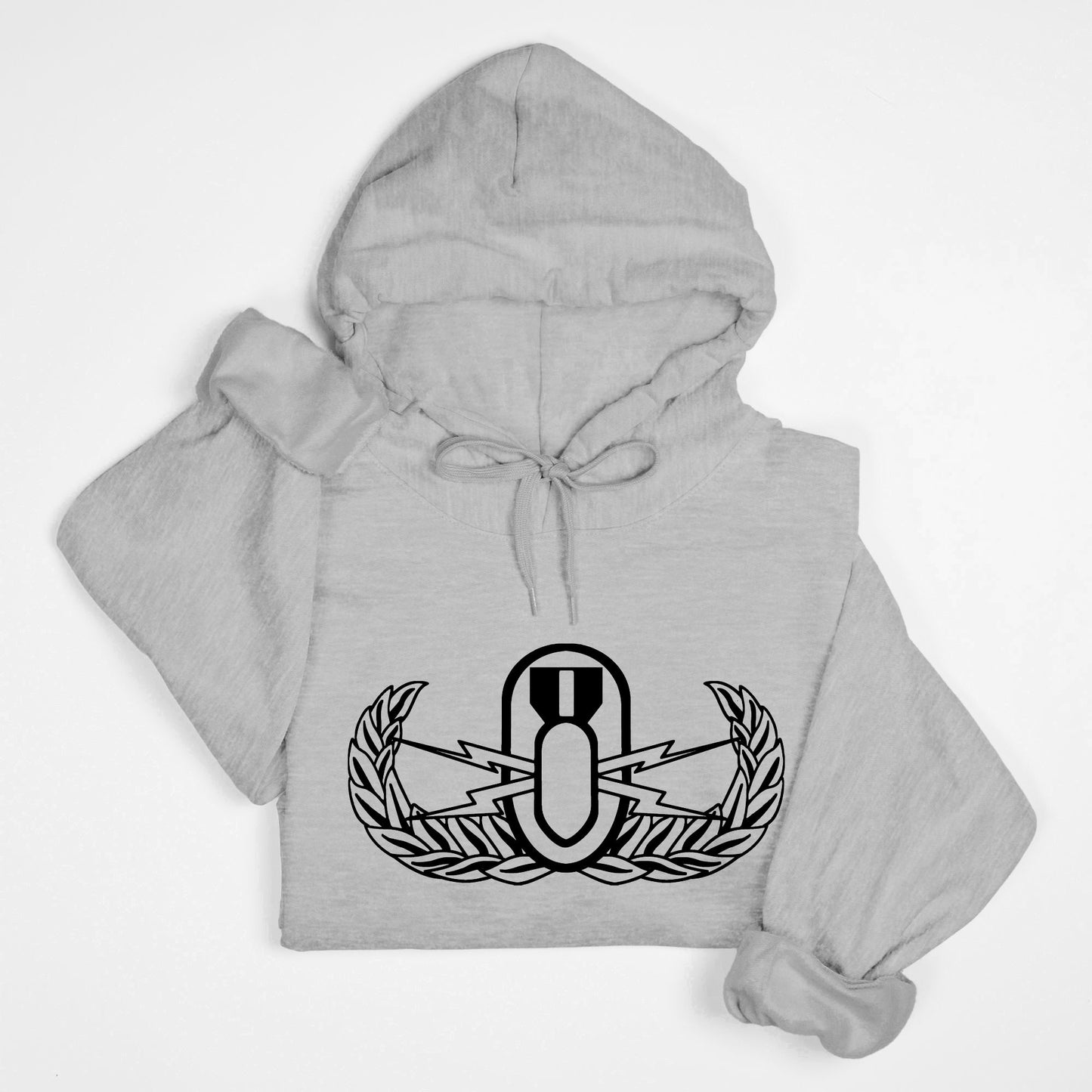 Hoodie - "EOD Basic Badge" (Grey)