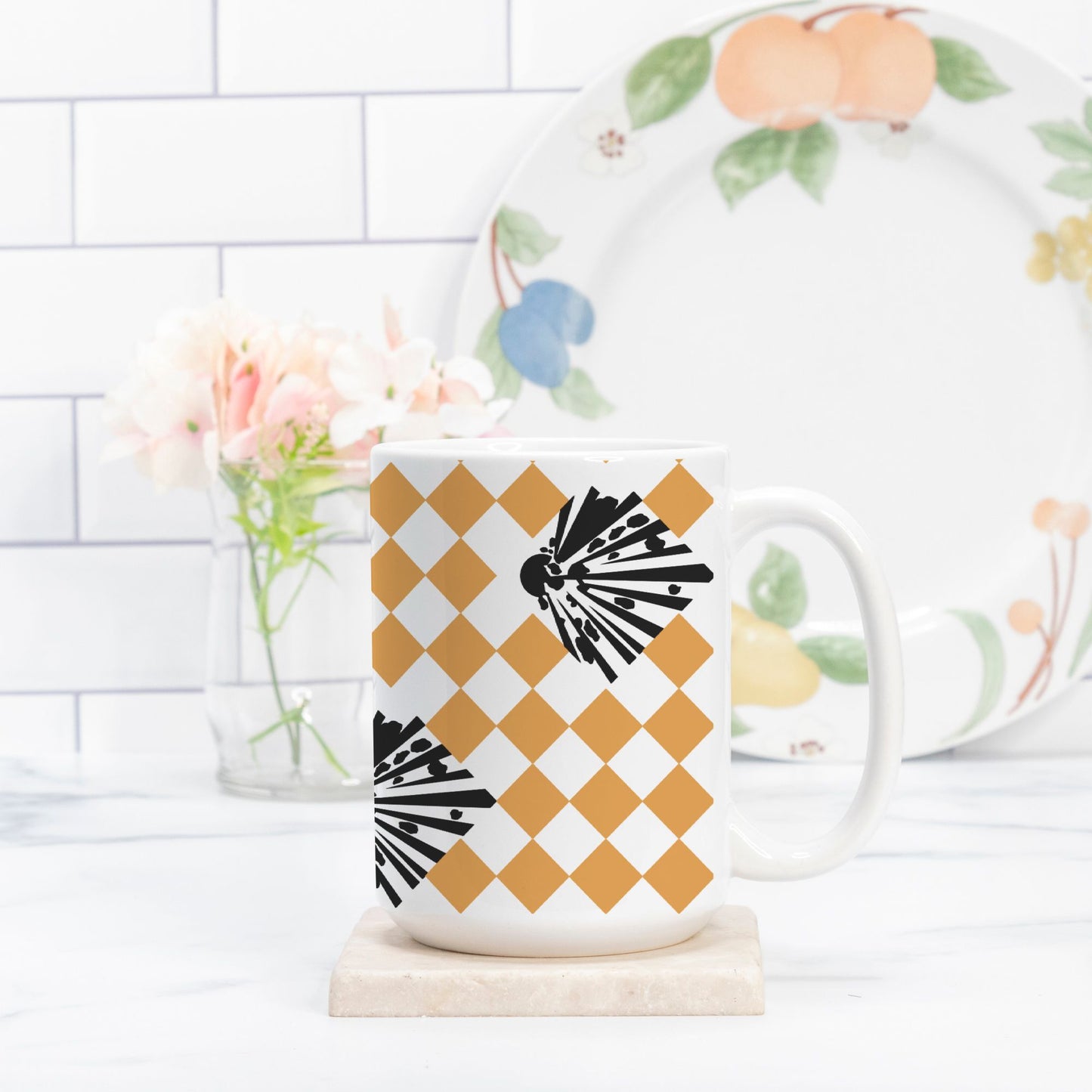 Mug - "High Explosives Placard Harlequin"