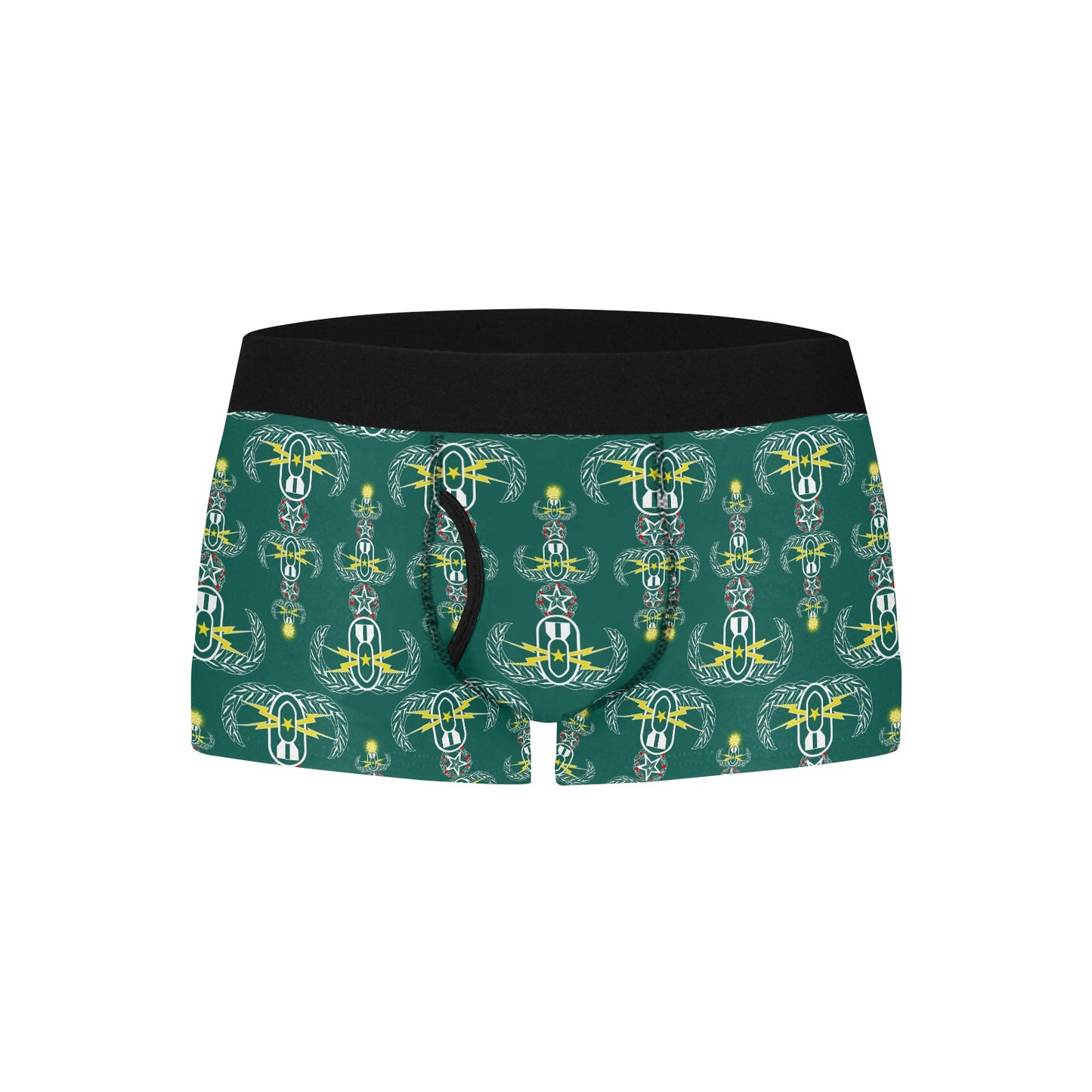 Men's Boxer Briefs with Fly - "EOD Crab Trees"