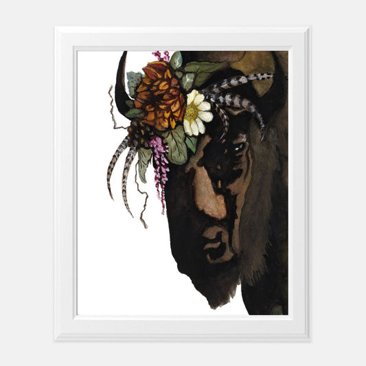 Print (8" x10") - "Buffalo Gal"