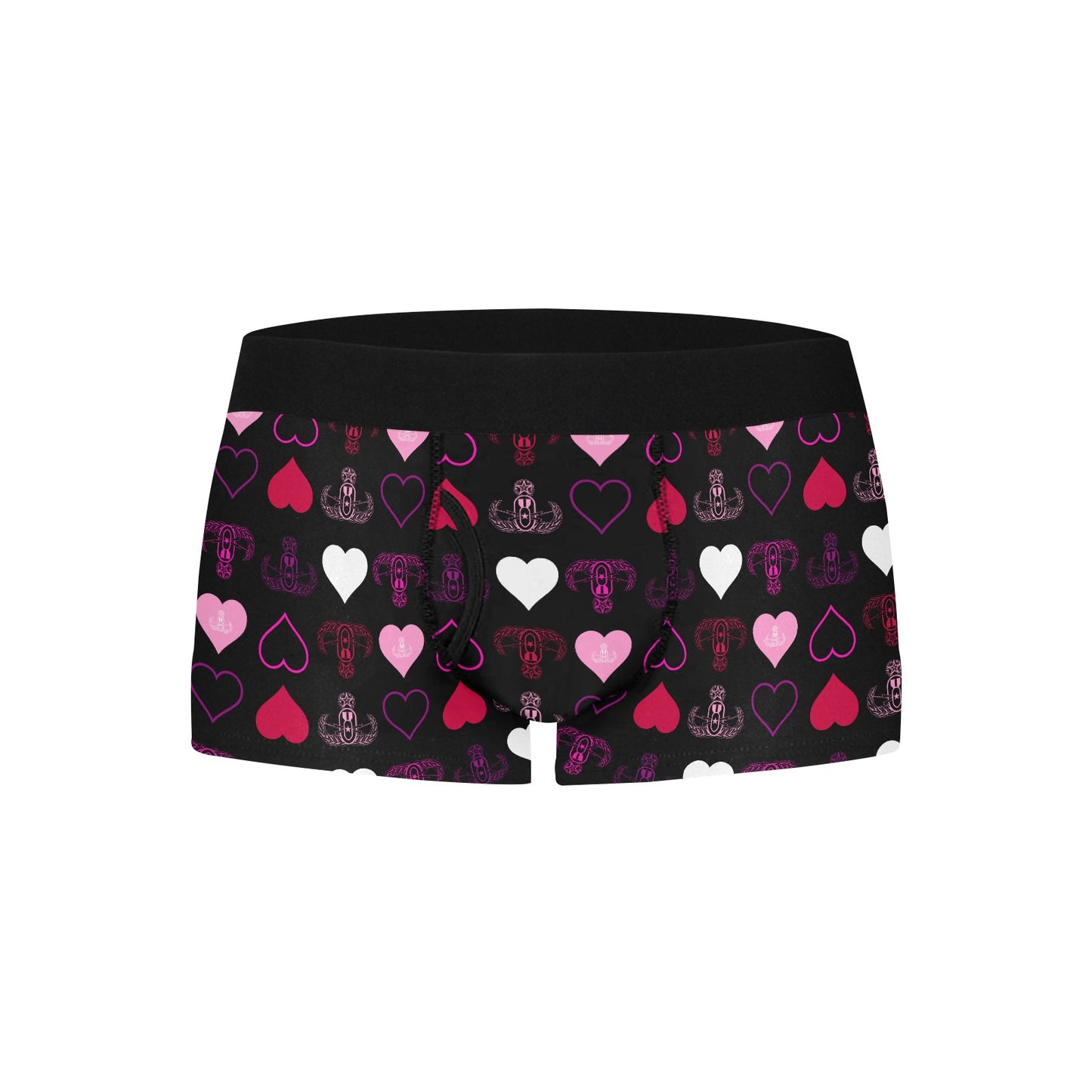 Men's Boxer Briefs with Fly - "I Heart EOD"