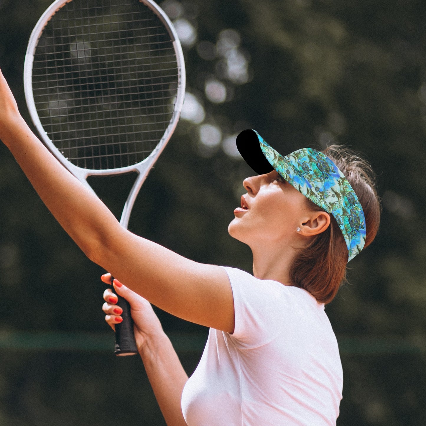 Sports Visor - "Crab Island Treausre"