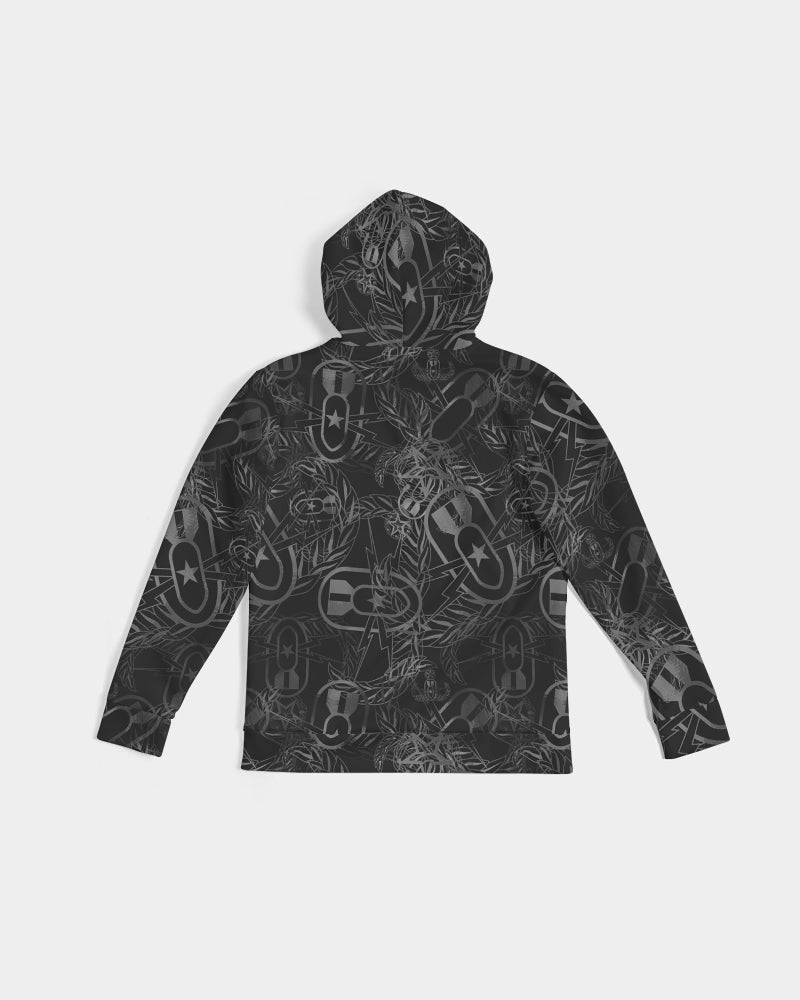 Hoodie - "It's 5 o'clock Somewhere" (Grey on Black)