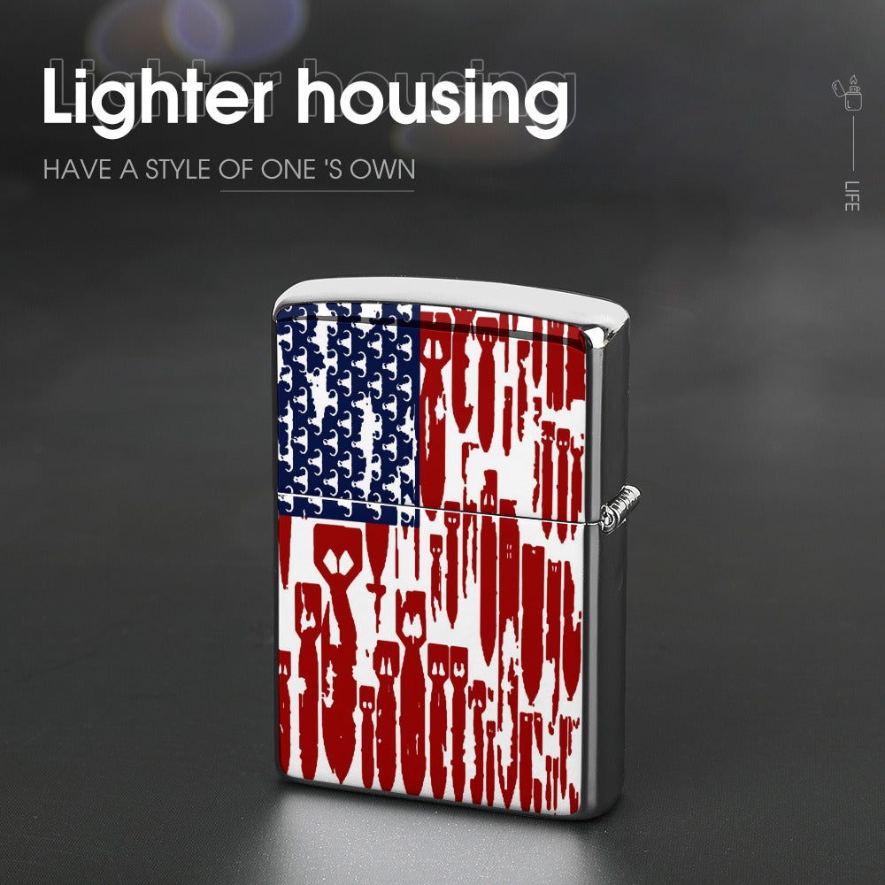 Lighter Casing - "EOD Bomb Flag"