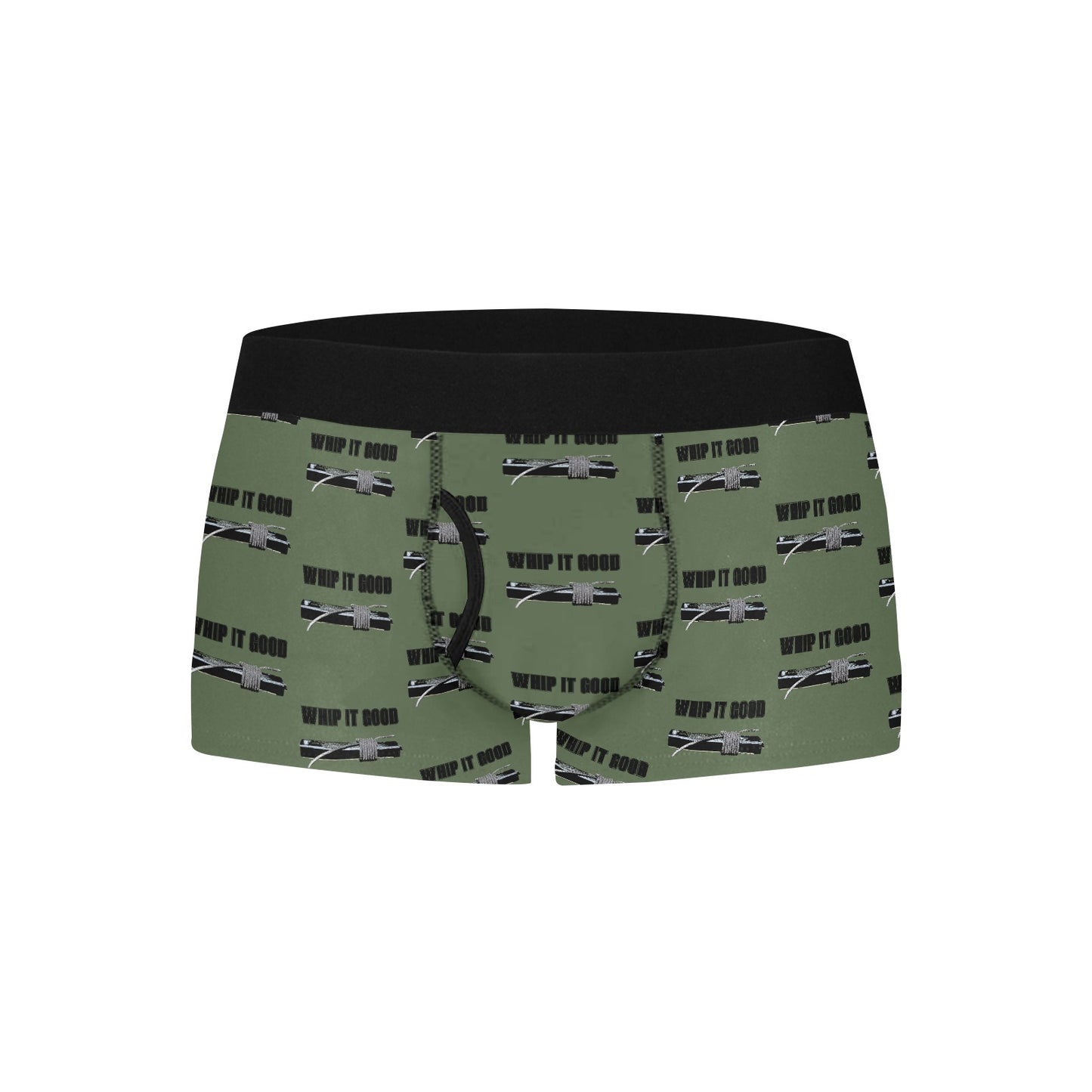 Men's Boxer Briefs with Fly - "Whip it Good"