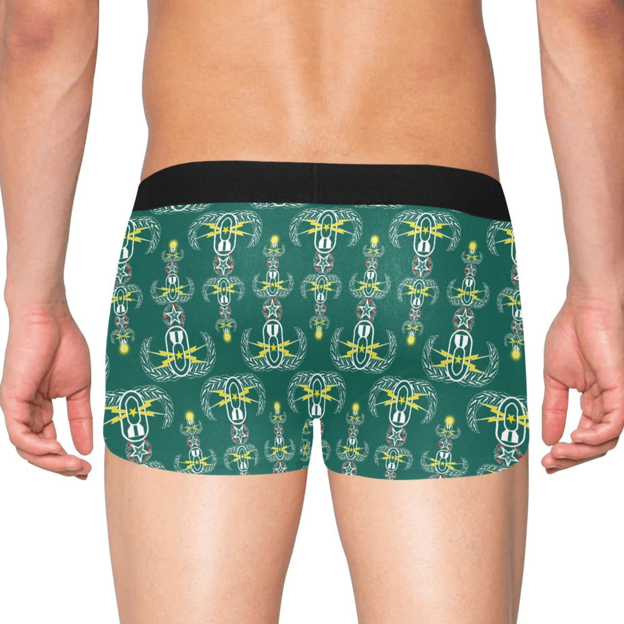 Men's Boxer Briefs with Fly - "EOD Crab Trees"