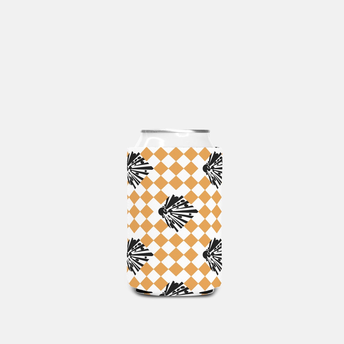 Print On Demand - Can Cooler - "High Explosives Placard Harlequin"