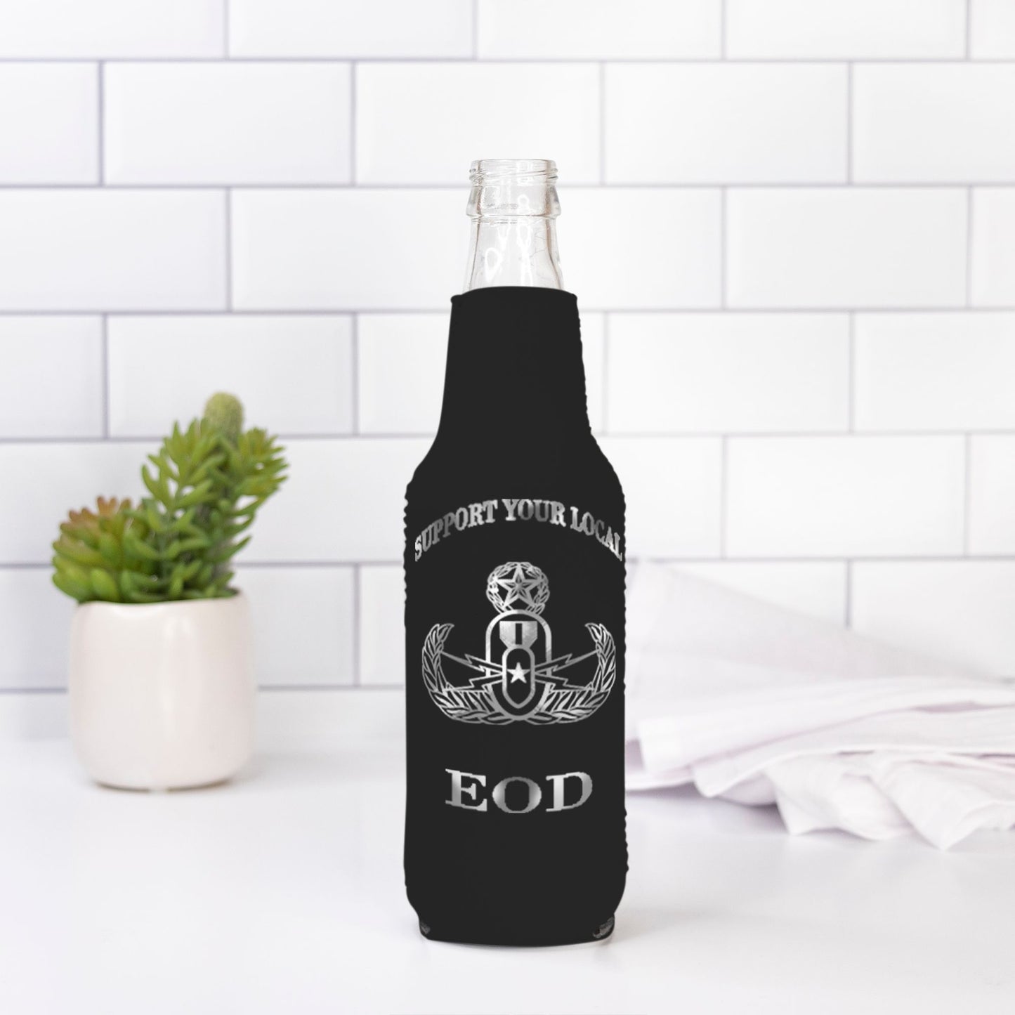 Print On Demand - Bottle Wrap - "Support Your Local EOD"