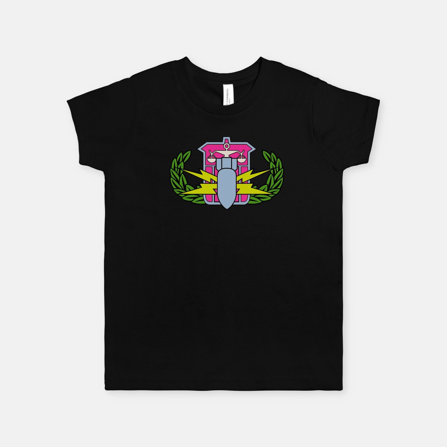 Youth T-shirt - "HDS Badge" (Pastels)
