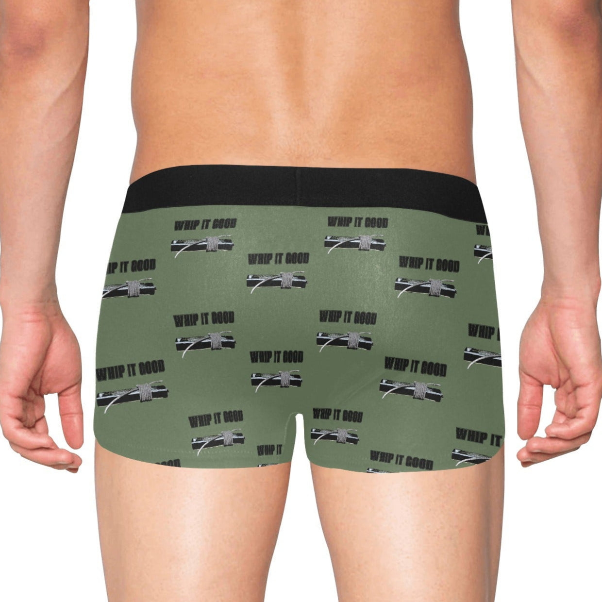 Men's Boxer Briefs with Fly - "Whip it Good"