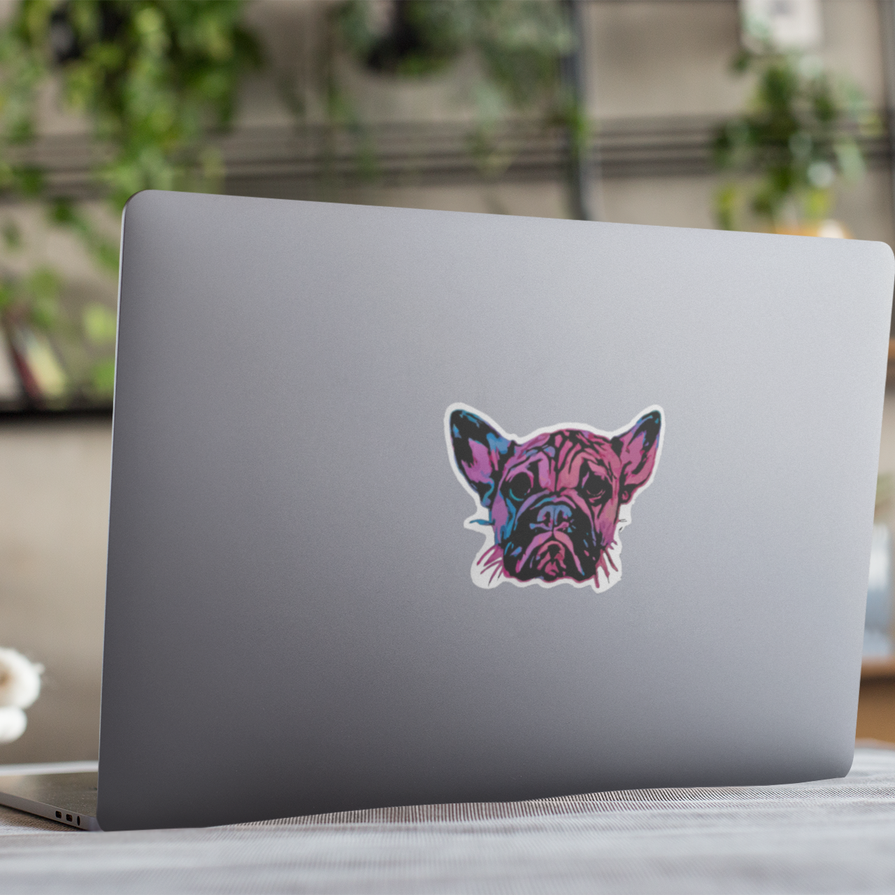 Vinyl Sticker/Decal - "Frenchie"