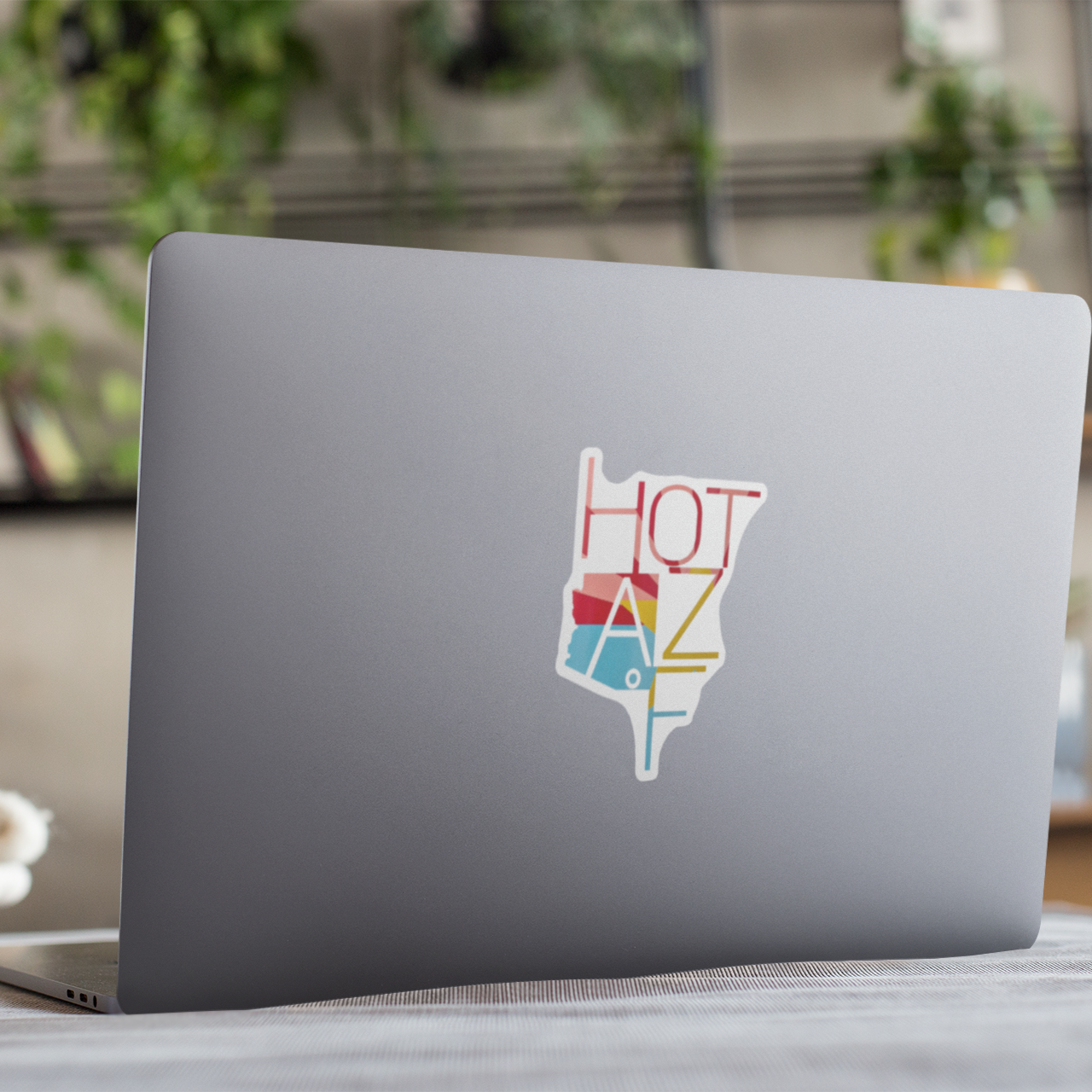 Vinyl Sticker/Decal - "Hot AZ F" (Bright)