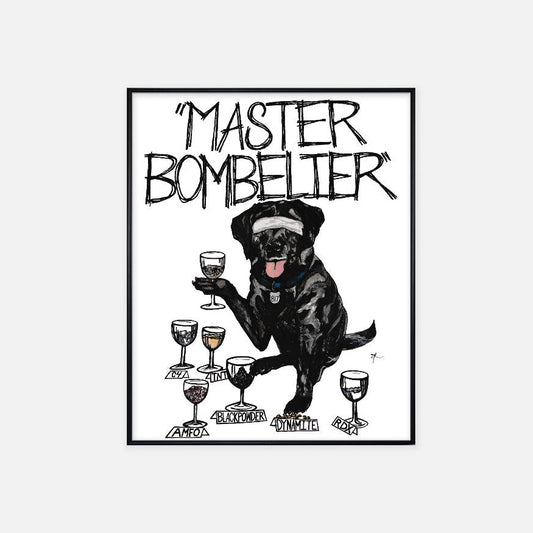 Print (16" x 20") - "Master Bombelier"