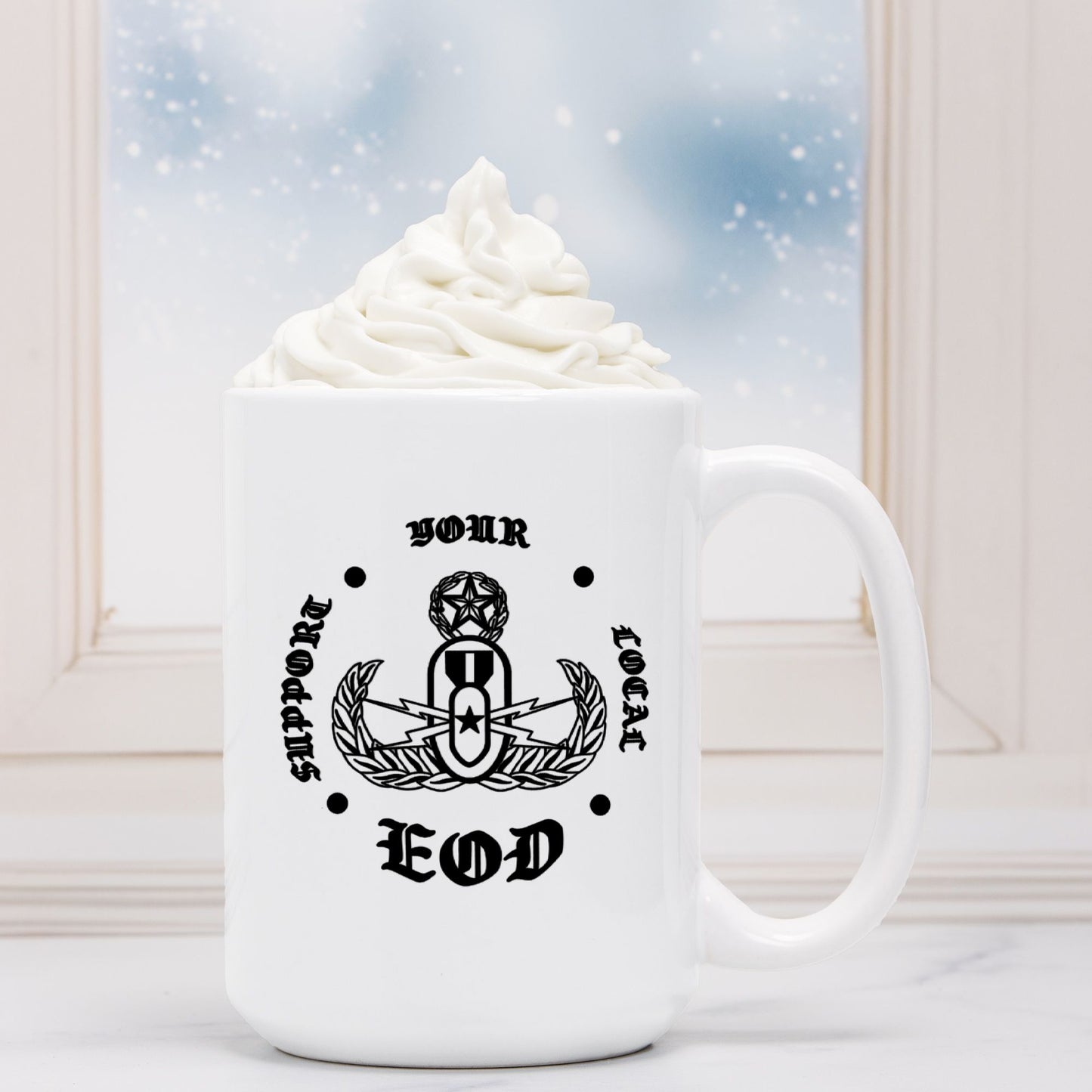 Mug - "High Explosives Hazard"