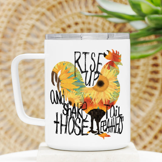 Travel Mug - "Rise & Shake"