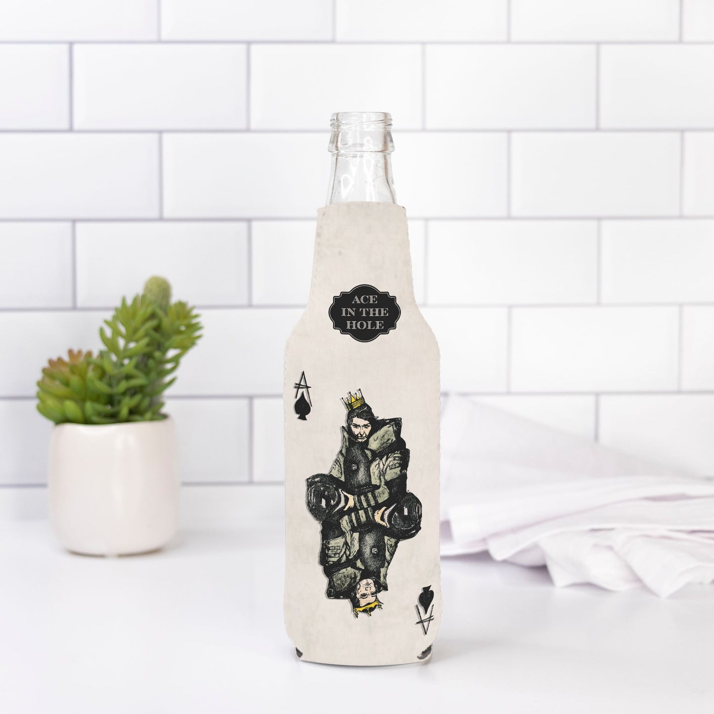 Print On Demand - Bottle Wrap - "Ace In The Hole"