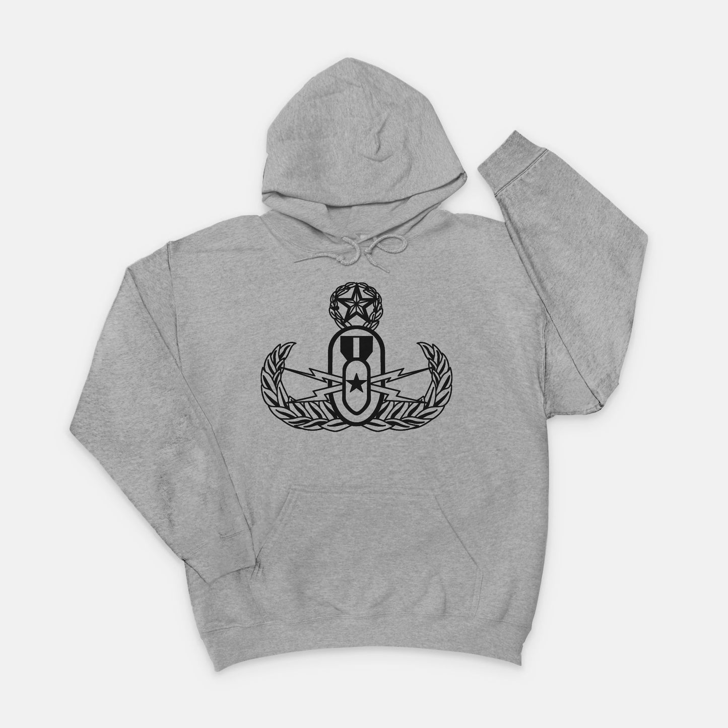 Hoodie - "EOD Master Badge" (Grey)
