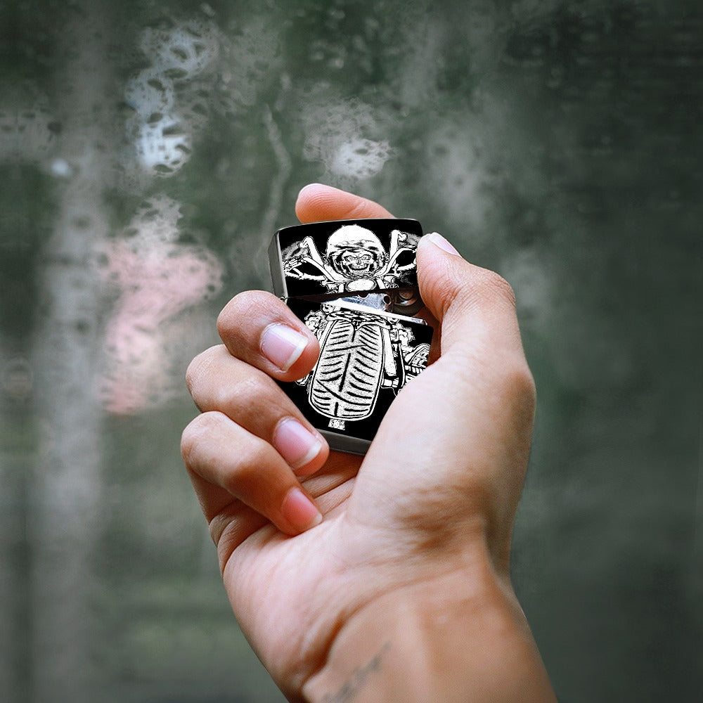 Lighter Casing - "Bomb Suit Biker"