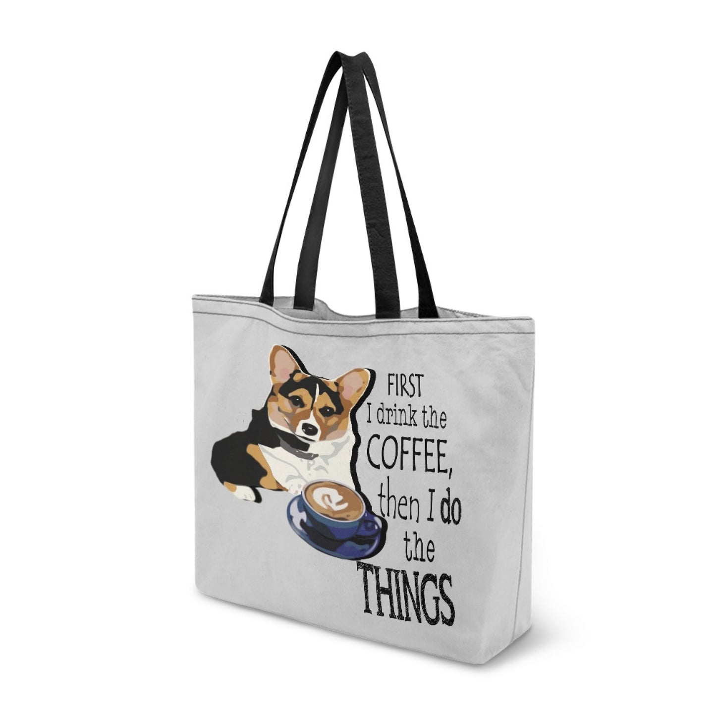 First Coffee Tote Bag