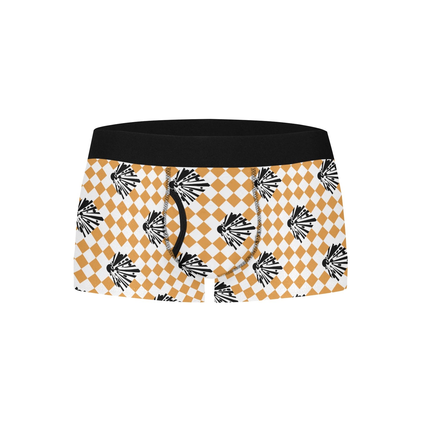 Men's Boxer Briefs with Fly - "High Explosives Placard"