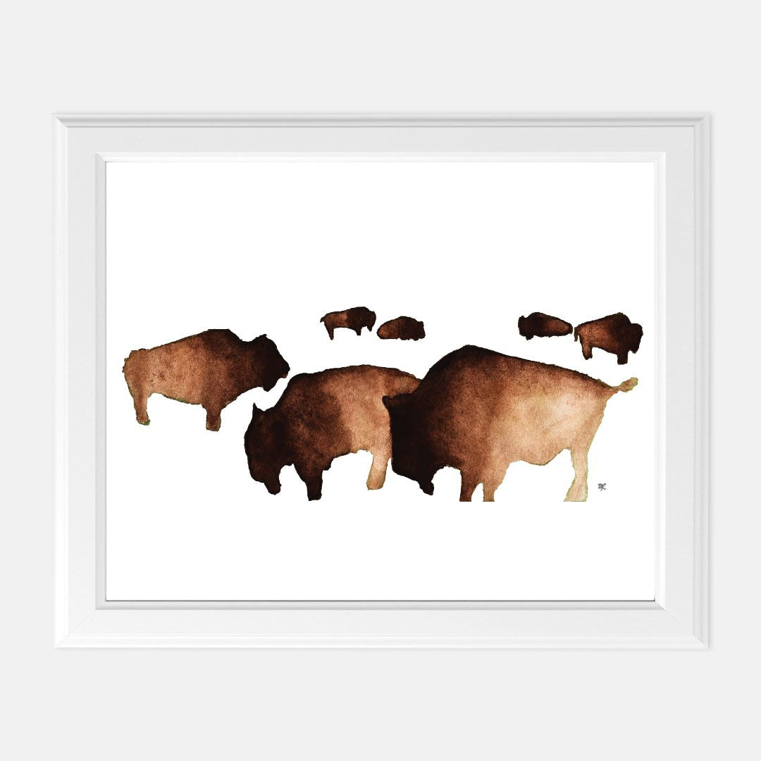 Print (8" x10") - "The Herd"