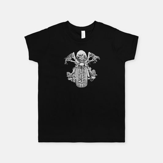 Youth T-shirt - "Bomb Suit Biker"