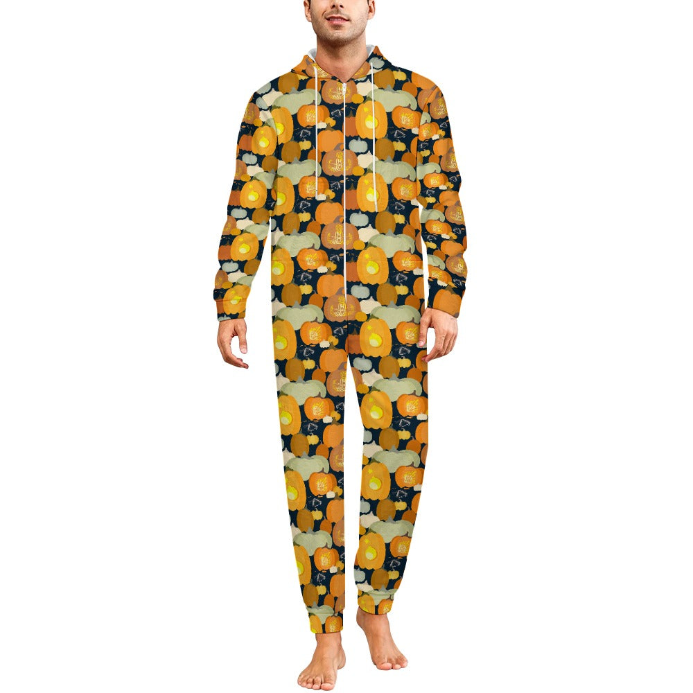 Adult Plush Onesie - E-O-Mother Pumpkin-D
