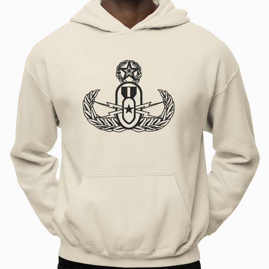 Hoodie - "EOD Master Badge" (Sand)