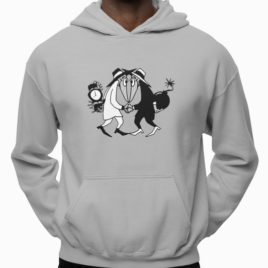 Hoodie - "Secret Agents" (Grey)