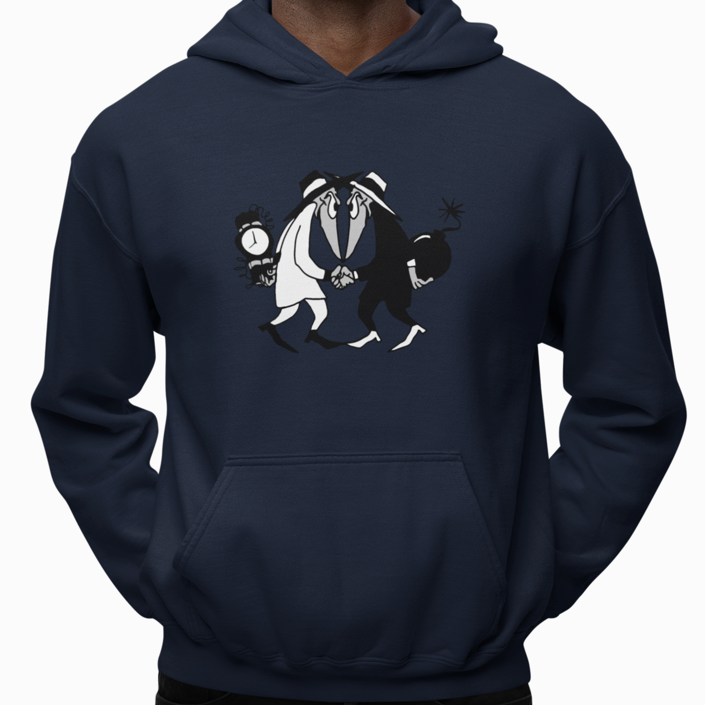 Hoodie - "Secret Agents" (Navy)