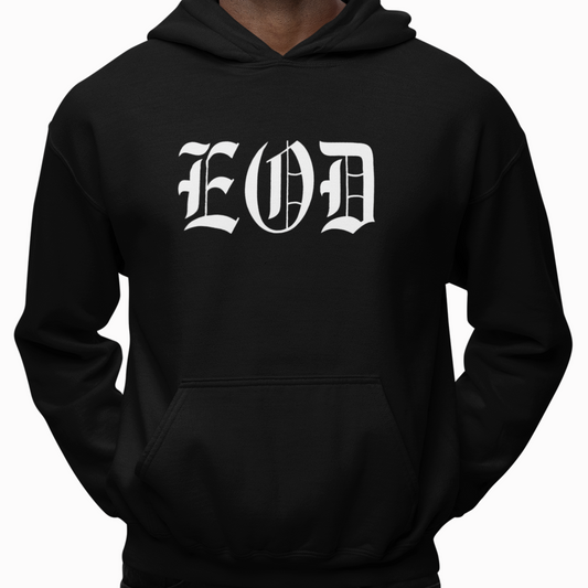 Hoodie - "Old English EOD"