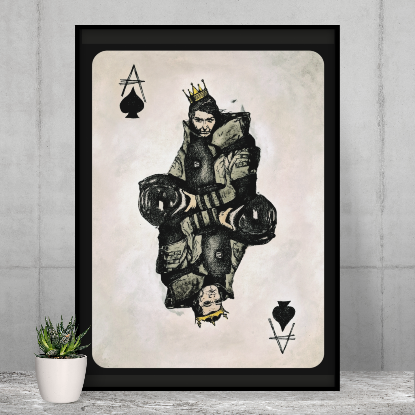 Print (16" x 20") - "Ace In The Hole!"