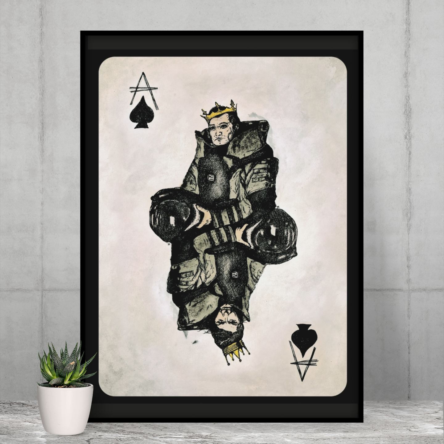 Print (16" x 20") - "Ace In The Hole!"