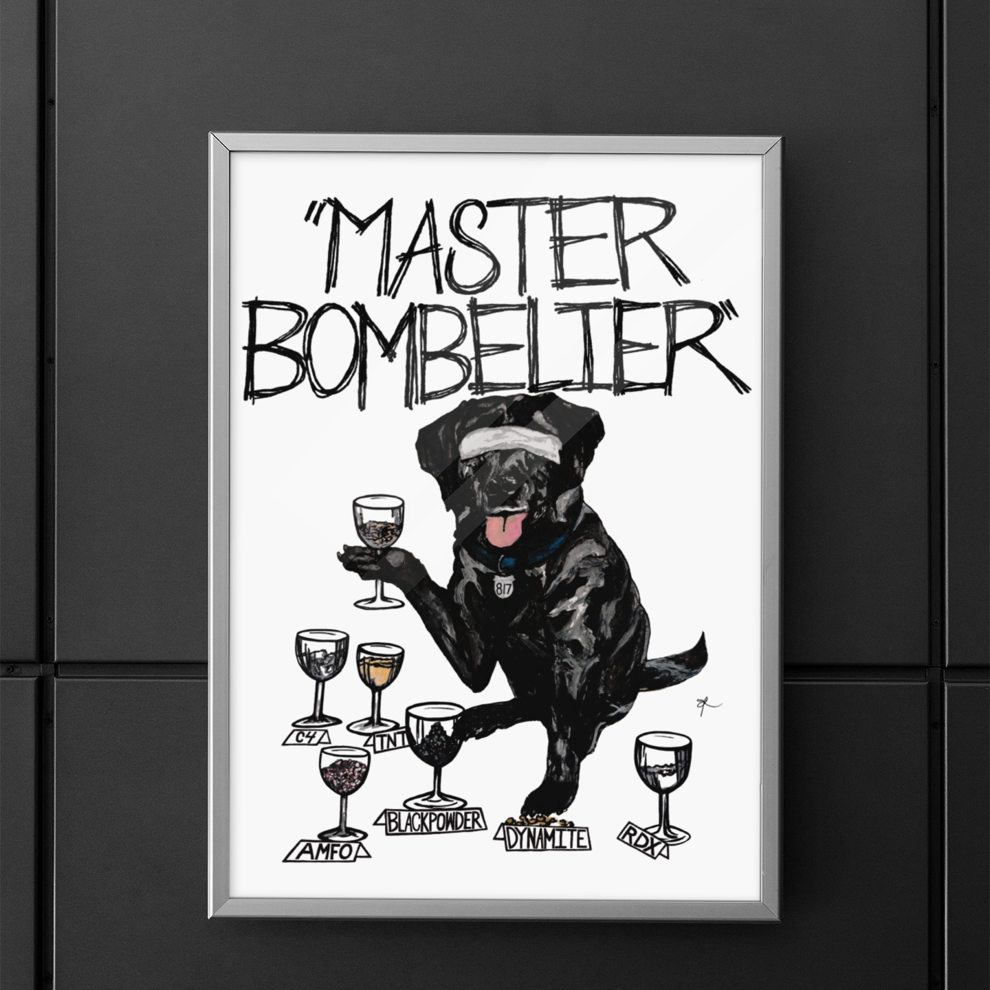 Print (11" x 14") - "Master Bombelier"